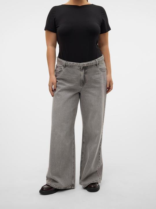 Image du produit Vero Moda VMCANNET Mittlere Taille Weiter Beinschnitt Jeans Weit geschnitten (44)