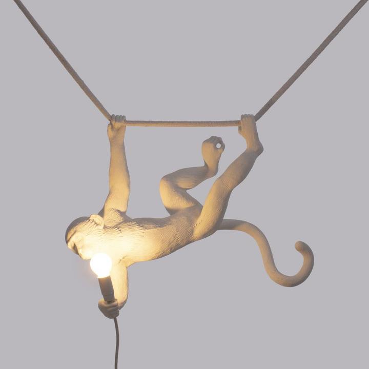 Image du produit Seletti Monkey Lamp White Lampe à Led (120 lm, E14)