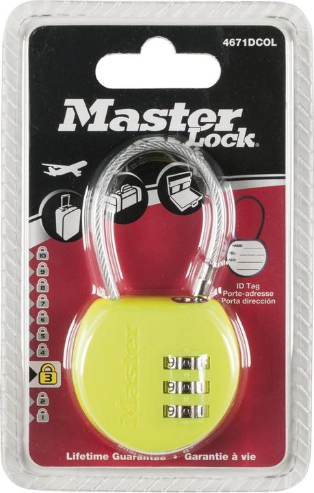 Actual product image Master Lock Cable lock