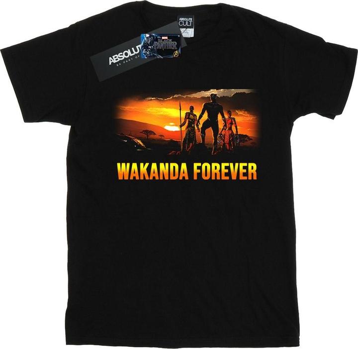 Produktbild Black Panther Wakanda Forever TShirt (XXL)