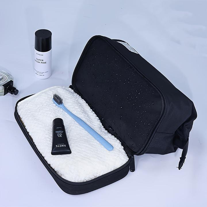 Image du produit Only-Bags.Store Trousse de toilette de voyage de grande capacité avec plusieurs compartiments, pour les voyages