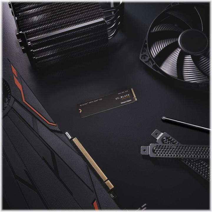 Actual product image WD Black SN770 (500 GB, M.2 2280)
