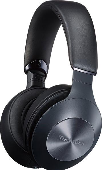 Actual product image Technics EAH-F50B Wireless Bluetooth High Resolution Audio Over-Ear Headphones with Mic/Remote Black EU (35 h, Wireless)