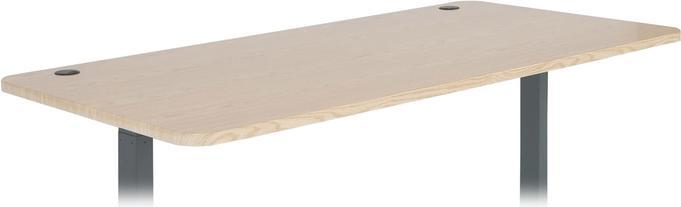 Produktbild Swisshandel24 Tischplatte für Schreibtische, Schreibtischplatte, 160x80cm hellbraun (160 x 80 cm)