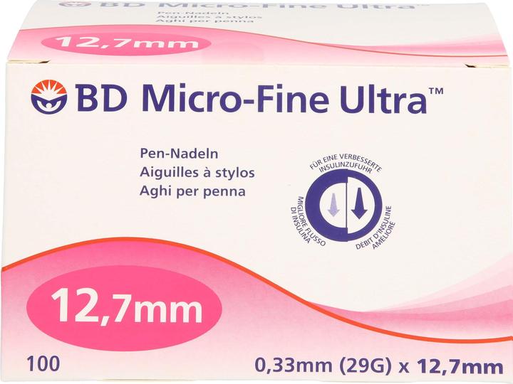 Image du produit BD + aiguille Ultra Pen 0.33 x 12.7mm (Aiguilles de stylo + aiguilles jetables)