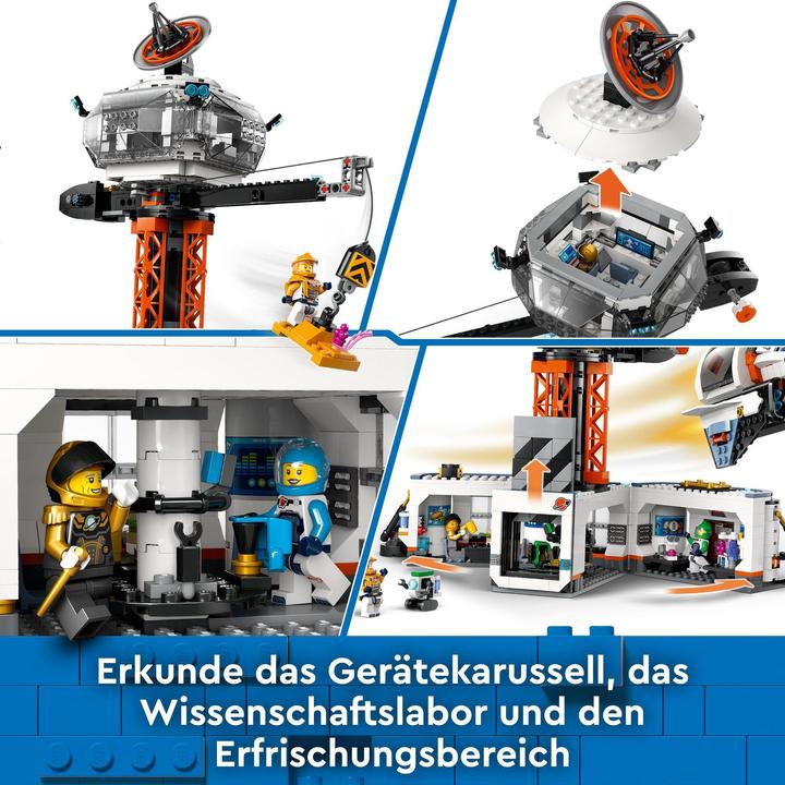Immagine prodotto LEGO 60434 Base spaziale con rampa di lancio (60434, LEGO City)