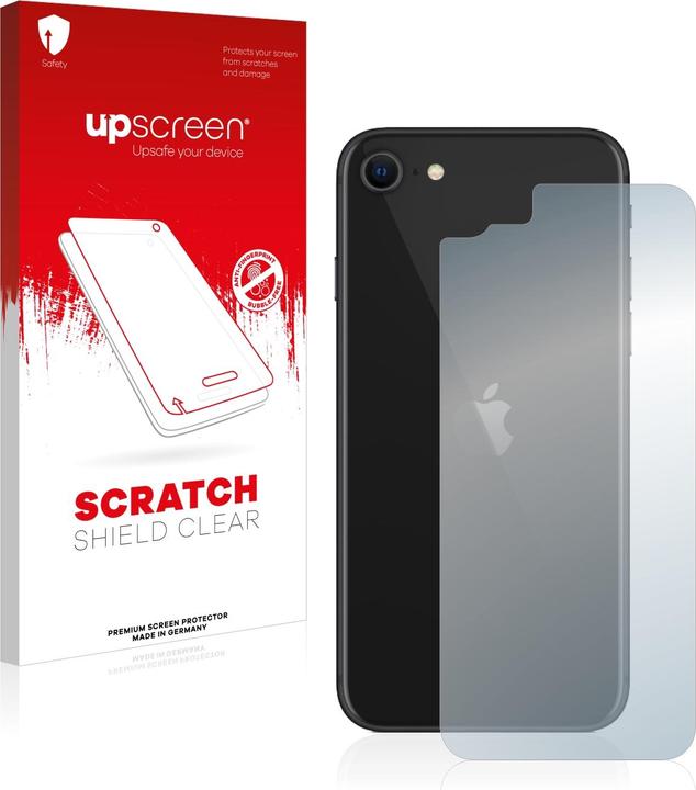 Produktbild upscreen Schutzfolie Displayschutz Displayschutzfolie Folie Klar Transparent (1 Stück, Apple iPhone SE (2nd Gen))