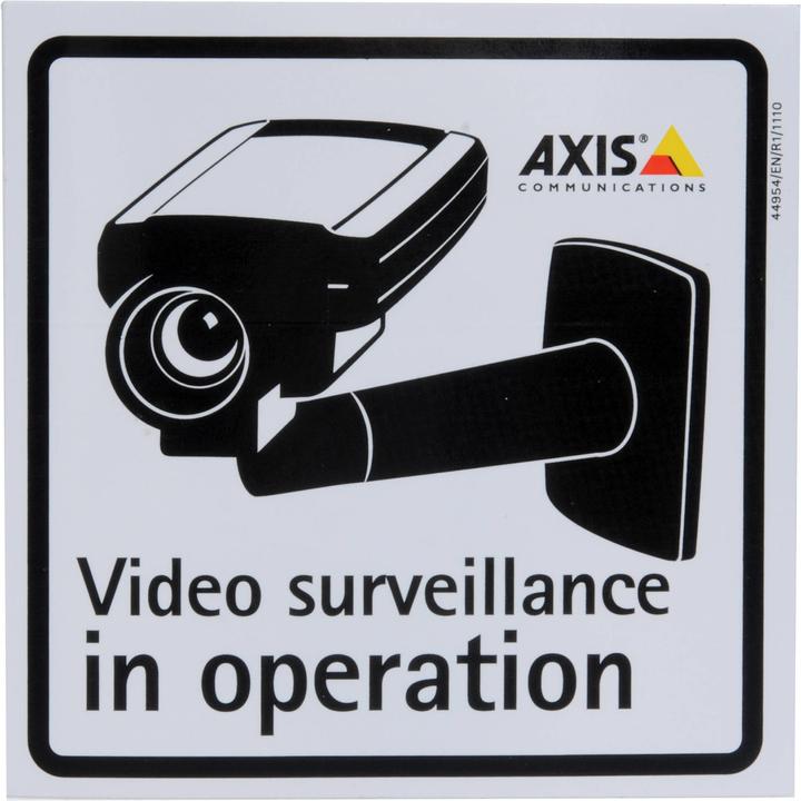 Axis Sticker monitoring