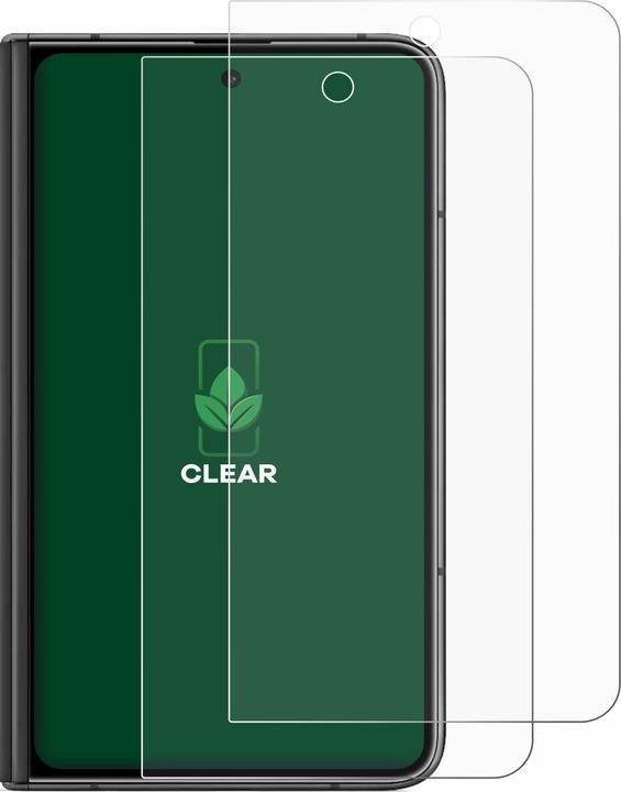 Productafbeelding ScreenLeaf Beschermfolie duurzame screenprotector screenprotector folie helder transparant (2 Stuk, Google Pixel Vouwen)