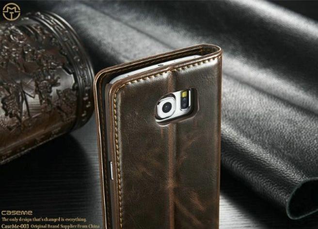 Actual product image Caseme Classic leather cover (Samsung Galaxy S6 Edge)