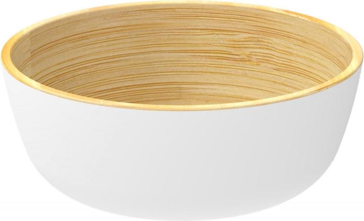 Actual product image Nuts Bowl Bamboo L white (22 cm, 1 x)