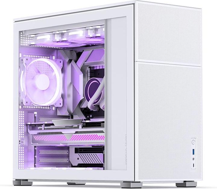 Produktbild Jonsbo D41 MESH White (mATX, DTX, Mini-ITX, ATX)