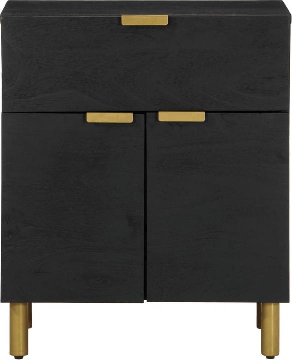 Image du produit VidaXL Table de nuit Table de chevet Console de chevet Noir Bois composite (50 x 33 x 60 cm)