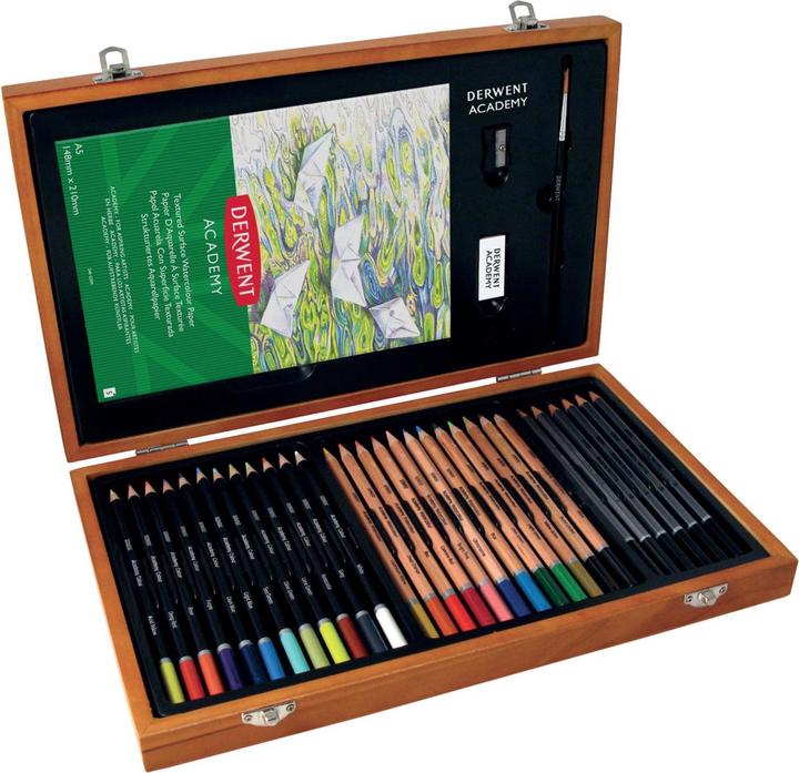 Immagine prodotto Derwent Valigetta di pittura Academy (Multicolore, 35 x)