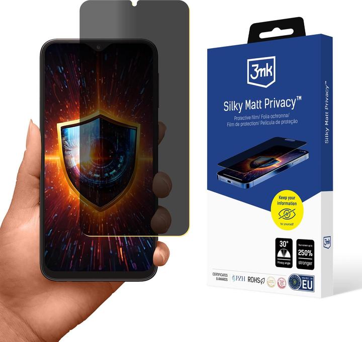 Produktbild 3MK Folia ochronna prywatyzujÄ ca matowa Silky Matt Privacy na Samsung Galaxy A10 (Samsung Galaxy A10)