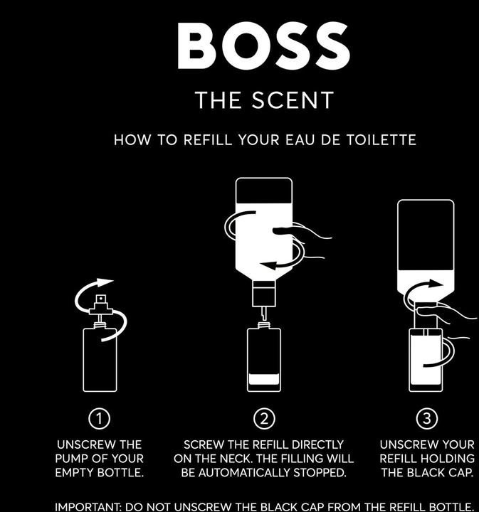 Produktbild Hugo Boss The Scent Eau de Toilette Refill (re25) (Eau de Toilette, 200 ml)
