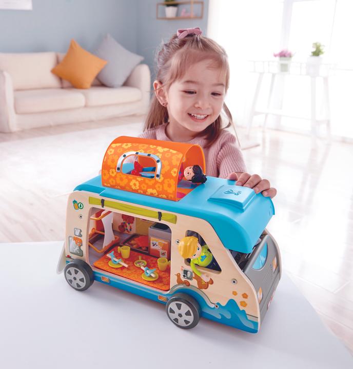 Actual product image Hape Adventure van