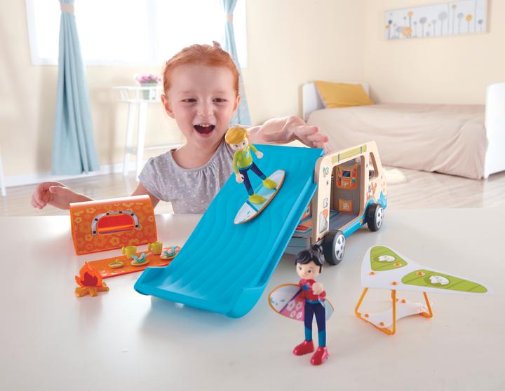 Actual product image Hape Adventure van