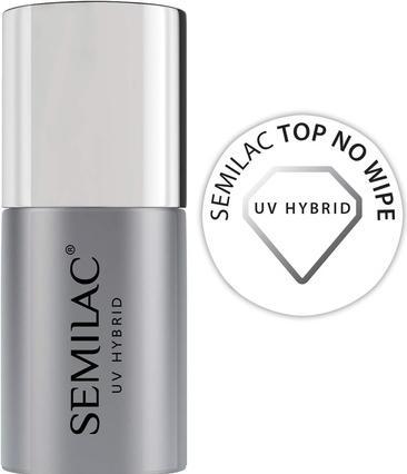 Semilac UV Hybrid Top No Wipe 7ml (UV-Gel Lack)