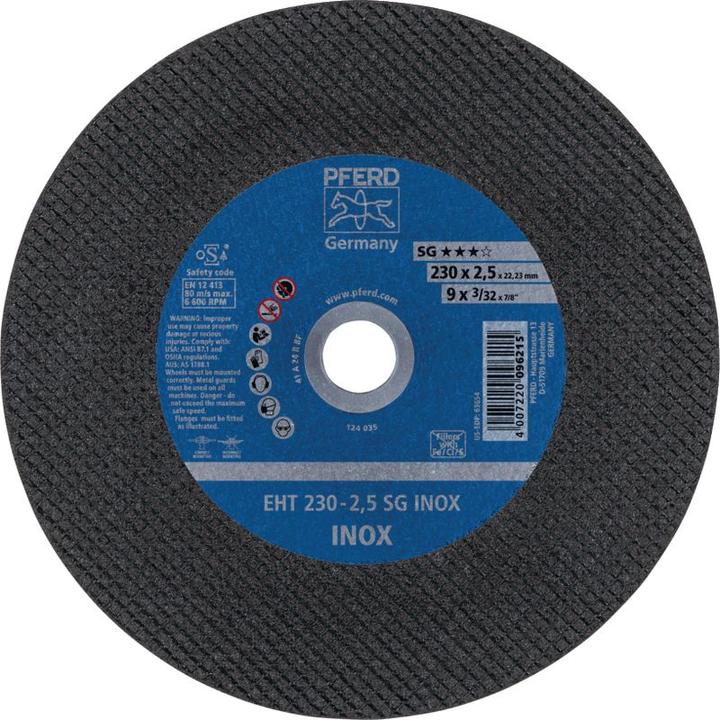 Pferd Trennscheibe EHT SG INOX