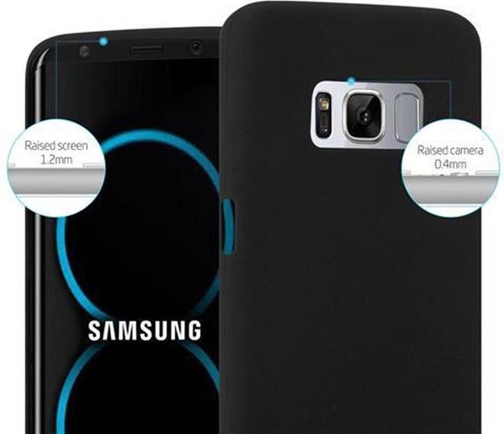 Actual product image Cadorabo TPU Frosted Cover (Samsung Galaxy S8+)