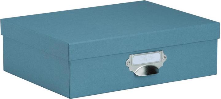 Image du produit Rössler Boîte de rangement S.O.H.O. Bleu (337 x 255 x 105 mm, 9 l)
