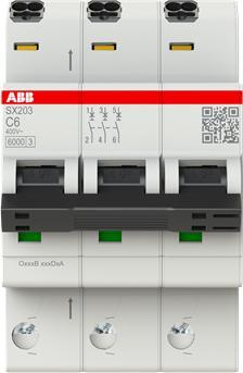 Actual product image ABB Automatic circuit breaker (6 A)