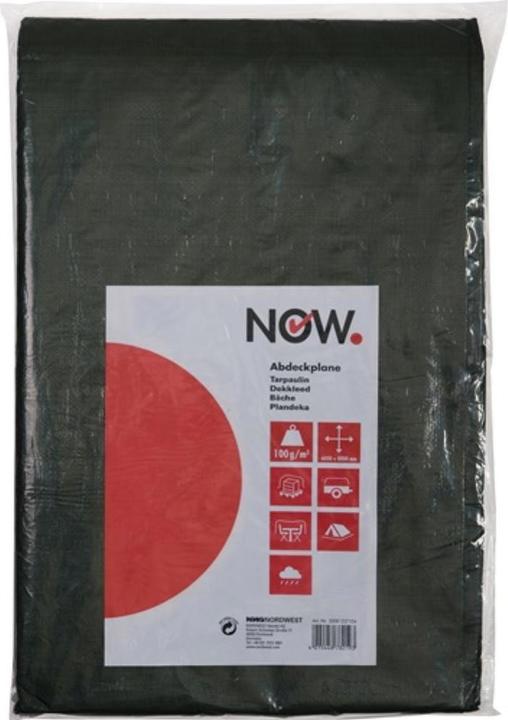 Image du produit Nordwest Bâche Multi Tarp Stand.l.3000xL.4000mm vert olive G.100g/m (4 x 3 m)