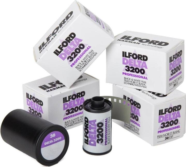 Actual product image Ilford 3200 Delta 135/36