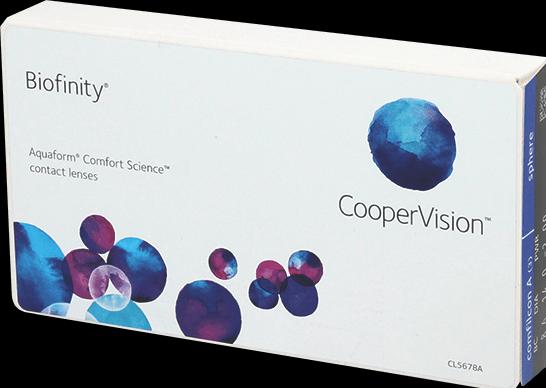 Actual product image Biofinity Monatslinsen (6 Piece, Monthly lens, Spherical)
