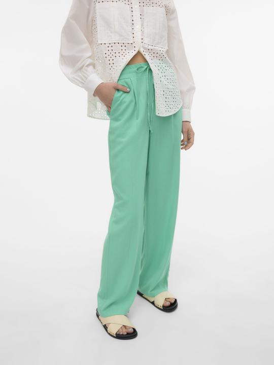Immagine prodotto Vero Moda VMJESMILO Pantaloni a vita media Pantaloni a gamba larga (S)