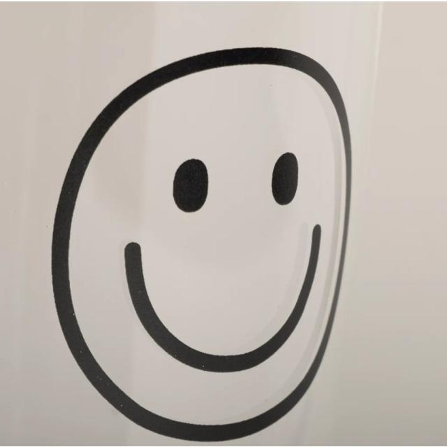 Image du produit Eulenschnitt Verre à boire Smiley noir - de (0.50 l)