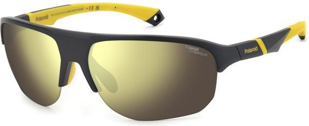 Noir jaune mat