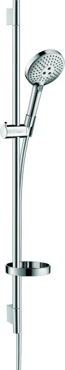 Immagine prodotto hansgrohe Set doccia Raindance Select S 120 3 tipi di getto con asta doccia 90 cm e portasapone (3 Tipi di raggi, 15 l/min)