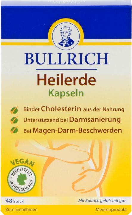 Produktbild Bullrich Heilerde Kapseln, 48 St. Kapseln (48 Stück)
