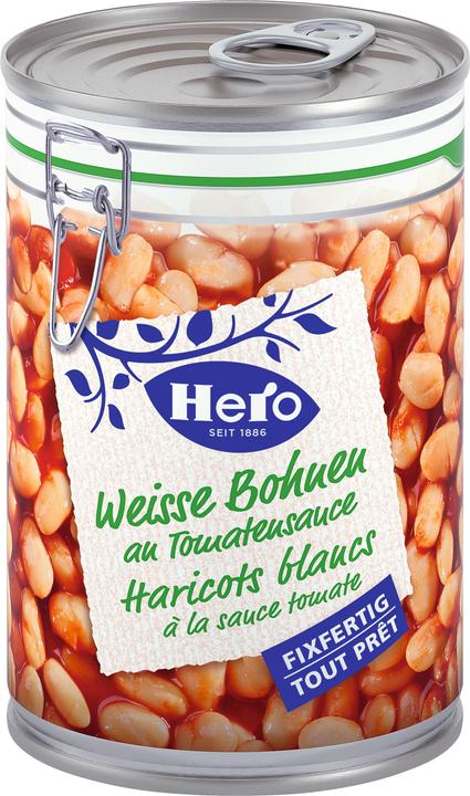 Actual product image Hero white beans (440 g)