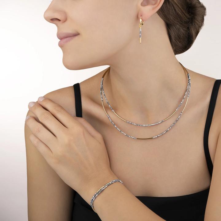 Immagine prodotto Coeur de Lion Collana a cascata (Acciaio inossidabile, 48 cm)