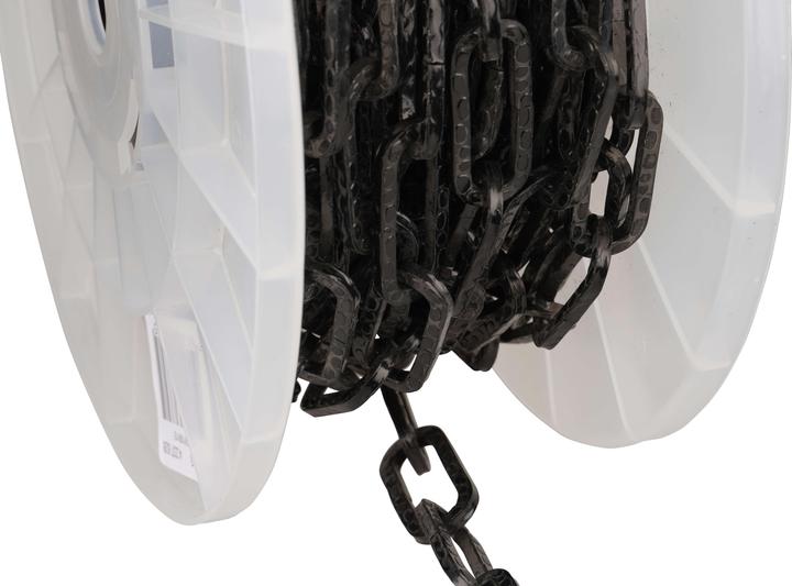 Produktbild Mamutec Schwarz Zierkette gehämmert 4 mm 25 m (25 m)