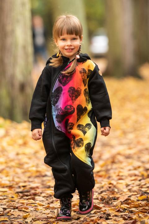 Image du produit Lennylamb Bear Romper - Lovka Arc-en-ciel (80)