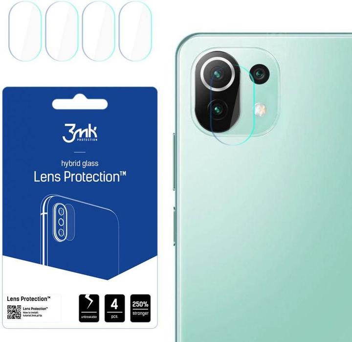 Produktbild 3MK Kamera-Schutzglas, Kameraglas (1 Stück, Xiaomi Mi 11 Lite)