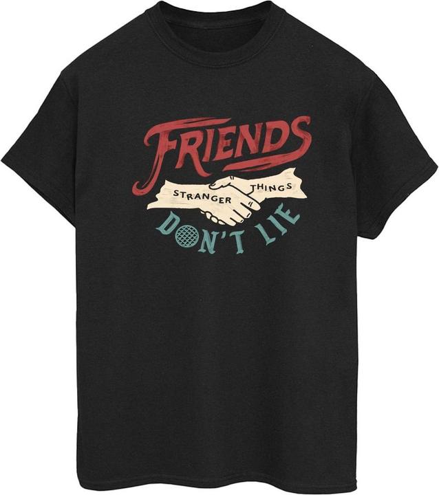 Produktbild Netflix Stranger Things Friends Don't Lie Hands TShirt (3XL)
