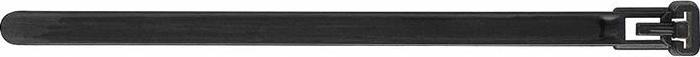 Actual product image HP Autozubehör Cable tie length 370 mm width 4,8 mm polyamide 6.6 black (Plastic cable ties, 370 mm, 100 pcs.)