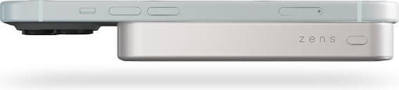 Image du produit Zens Slim Qi2 Al Powerbank10.000mAhWhite (10000 mAh, 38.70 Wh)
