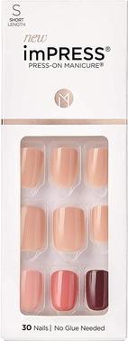 KISS My Face - imPRESS Nails Before Sunset ( 30 pcs ) - Self-adhesive nails -