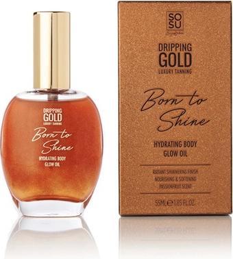 Actual product image Sosu Born to Shine Hydrating Body Glow Oil - 50ml (Body oil, 50 ml)