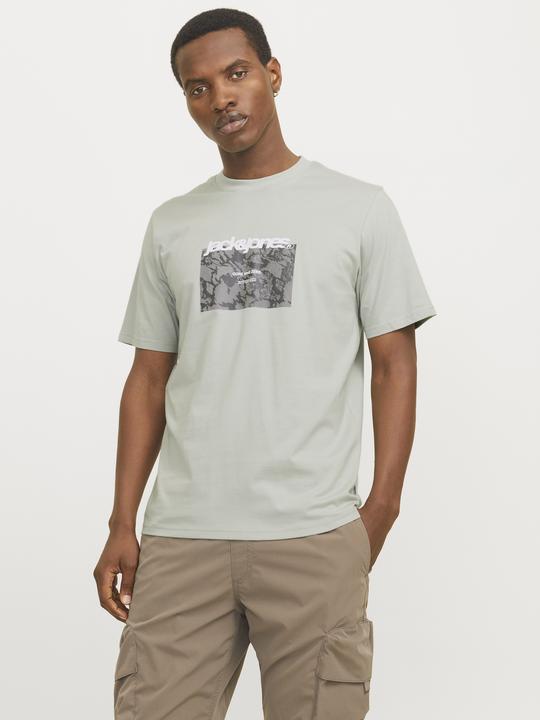 Image du produit Jack & Jones Gedruckt Rundhalsausschnitt T-shirt T-shirt (XS)