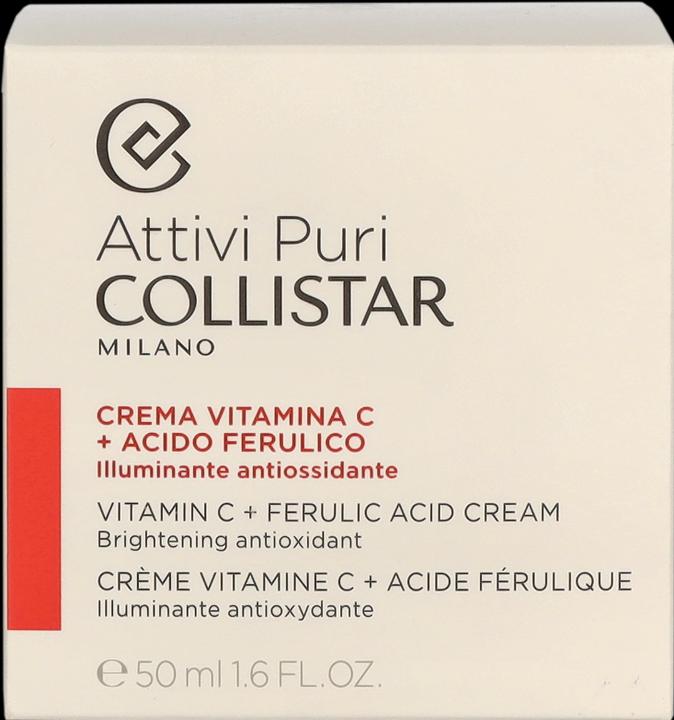 Actual product image Collistar Attivi Puri Vitamin C + Ferulic Acid Cream (50 ml, Day cream)