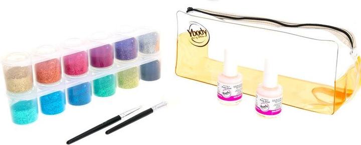 Immagine prodotto Ybody Set di mani libere con tatuaggi glitterati