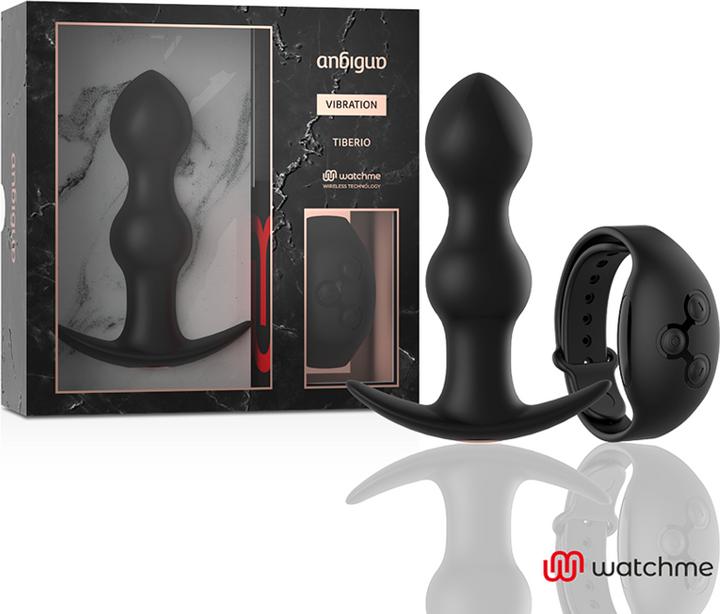 Actual product image Anbiguo Ambiguo Watchme Remote Control Plug Tiberio Anal Vibrator