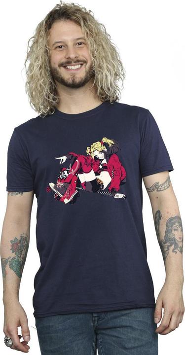 Actual product image Mens Harley Quinn Rollerskates T-Shirt (M)